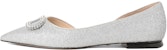 (W) CHARLES & KEITH Kasut Ballet 'Perak Berhias' SL1-70580010_SILVER