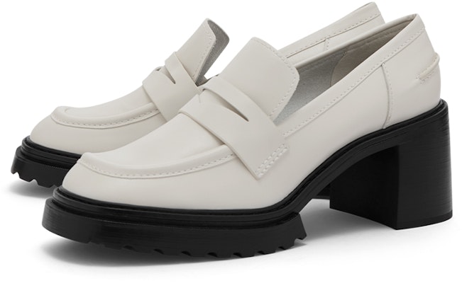 (Women) CHARLES & KEITH Block Heel Pumps 'Retro Pink White' CK1-60361373_CHALK Order (Women) CHARLES & KEITH Block Heel Pumps 'Retro Pink White' CK1-60361373_CHALK