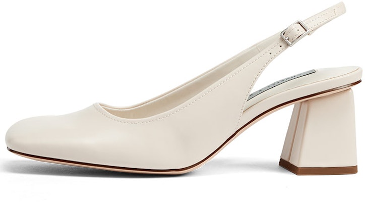 (Women) CHARLES & KEITH Block Heel Slingback Pumps 'Powder White' CK1-60361378_CHALK Buy (Women) CHARLES & KEITH Block Heel Slingback Pumps 'Powder White' CK1-60361378_CHALK