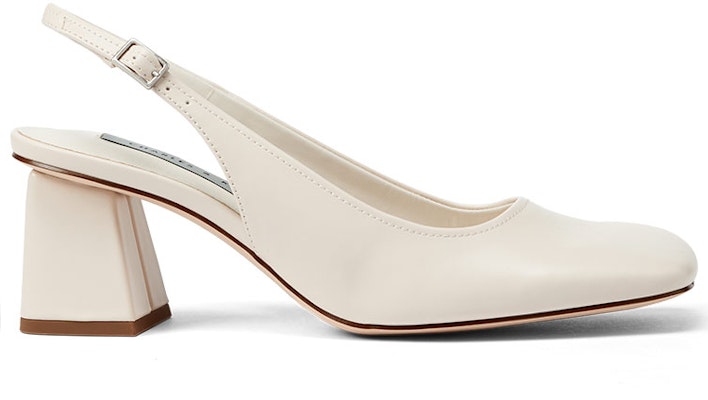 (W) CHARLES & KEITH Block Heel Slingback Pumps 'Putih Powder' CK1-60361378_CHALK Order (W) CHARLES & KEITH Block Heel Slingback Pumps 'Putih Powder' CK1-60361378_CHALK
