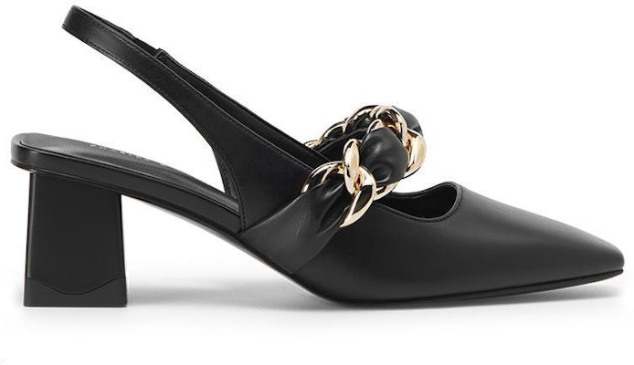 (W) 찰스앤키스 블록힐 체인 스퀘어토 (Charles & Keith Block Heel Chain Square Toe) CK1-60920311_BLACK Order (W) 찰스앤키스 블록힐 체인 스퀘어토 (Charles & Keith Block Heel Chain Square Toe) CK1-60920311_BLACK
