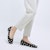 (W) CHARLES & KEITH Tumit Rendah Hujung Bulat Rekaan Reben 'Hitam' CK1-70900352-A_BLACK