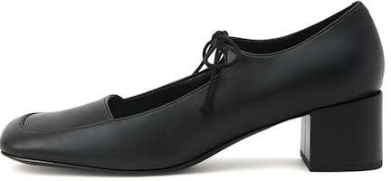 (Women) CHARLES & KEITH Bow Detail Block Heel 'Black' CK1-60361366_BLACK (Women) CHARLES & KEITH Bow Detail Block Heel 'Black' CK1-60361366_BLACK