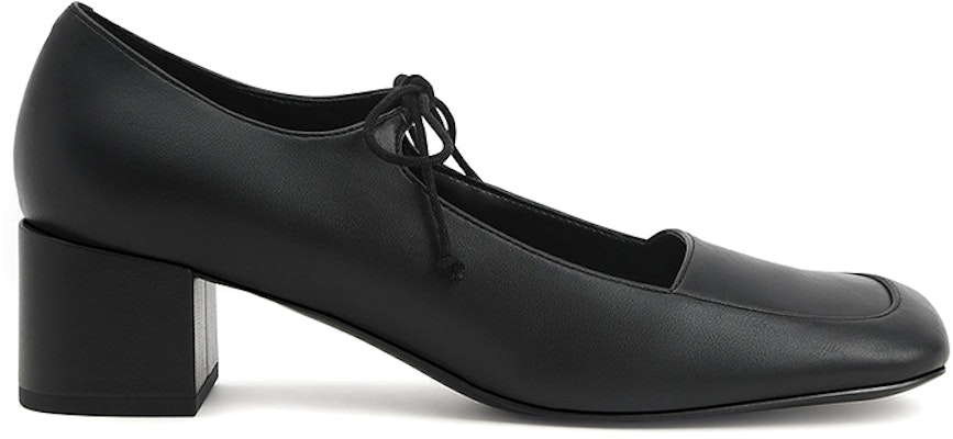 (W) 찰스앤키스 블랙 보우 블록힐 CK1-60361366_BLACK Order (W) 찰스앤키스 블랙 보우 블록힐 CK1-60361366_BLACK