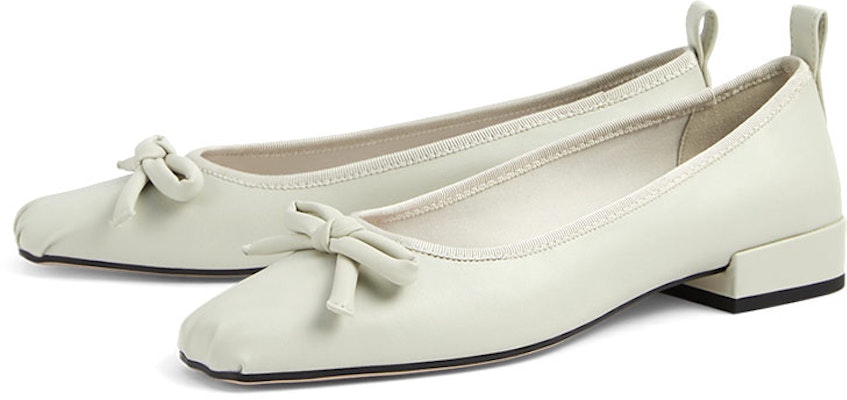 (Women) CHARLES & KEITH Bow Tie Square Toe Mid-Low Heel 'Powder White' CK1-70380847-chalk Order (Women) CHARLES & KEITH Bow Tie Square Toe Mid-Low Heel 'Powder White' CK1-70380847-chalk