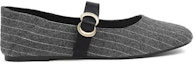 Order (Women) CHARLES & KEITH Buckle Round Toe Mary Jane Ballet Flats 'Grey' CK1-70580166_GREY