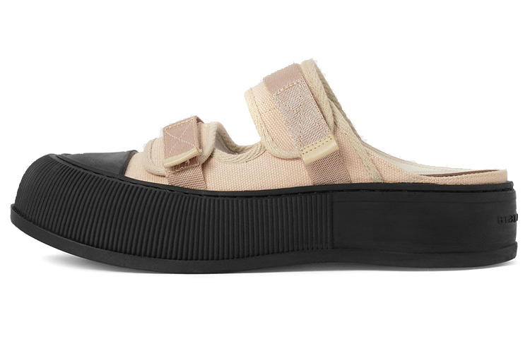 (Women) CHARLES & KEITH Canvas Platform Sneaker 'Khaki' CK1-70900312_BEIGE