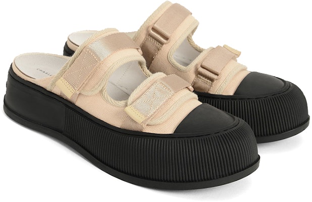 (Women) CHARLES & KEITH Canvas Platform Sneaker 'Khaki' CK1-70900312_BEIGE Lookbook (Women) CHARLES & KEITH Canvas Platform Sneaker 'Khaki' CK1-70900312_BEIGE