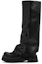 Buy (Women) CHARLES & KEITH Charles & Keith PU Platform Zip-Up Thigh High Boots 'Black' CK1-90580184