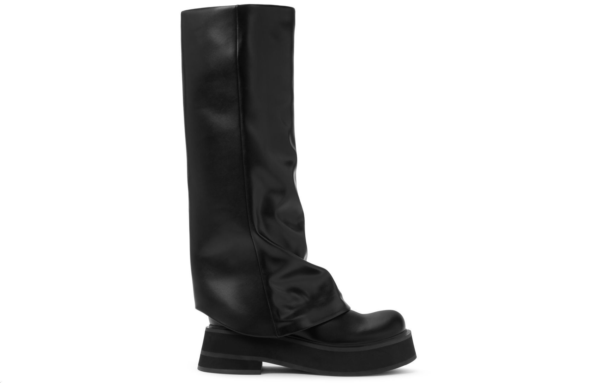 Order (W) CHARLES & KEITH Botas Altas Plataforma con Cremallera 'Negras' CK1-90580184