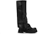 (Women) CHARLES & KEITH Charles & Keith PU Platform Zip-Up Thigh High Boots 'Black' CK1-90580184