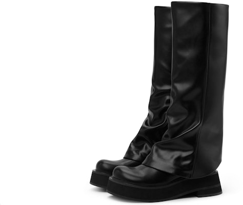 (Women) CHARLES & KEITH Charles & Keith PU Platform Zip-Up Thigh High Boots 'Black' CK1-90580184 Lookbook (Women) CHARLES & KEITH Charles & Keith PU Platform Zip-Up Thigh High Boots 'Black' CK1-90580184