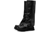 Lookbook (Women) CHARLES & KEITH Charles & Keith PU Platform Zip-Up Thigh High Boots 'Black' CK1-90580184