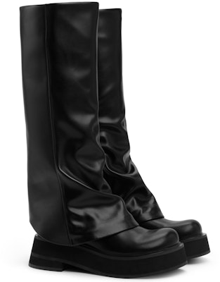 (Women) CHARLES & KEITH Charles & Keith PU Platform Zip-Up Thigh High Boots 'Black' CK1-90580184 Shop (Women) CHARLES & KEITH Charles & Keith PU Platform Zip-Up Thigh High Boots 'Black' CK1-90580184