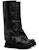 (Women) CHARLES & KEITH Charles & Keith PU Platform Zip-Up Thigh High Boots 'Black' CK1-90580184