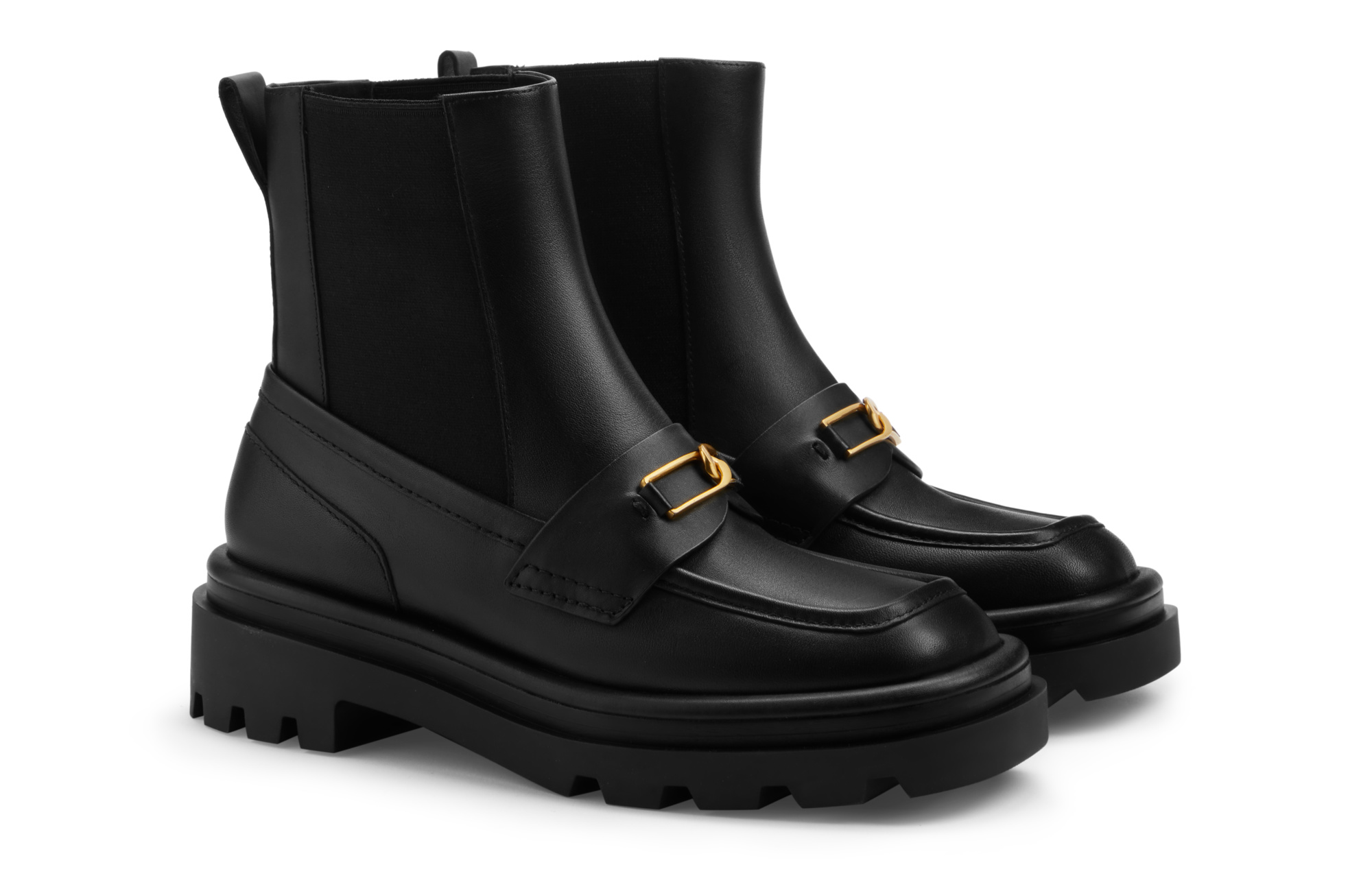 Lookbook (W) CHARLES & KEITH 심플 블랙 첼시부츠 (CHARLES & KEITH Simple Black Chelsea Boots) SL1-91900007