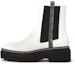Buy (W) CHARLES & KEITH Chelsea Boot 'Butiran Jahitan Hitam dan Putih' CK1-90920083_MULTI