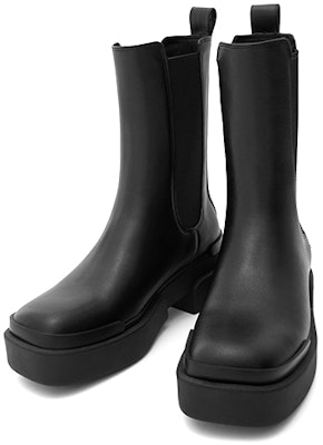 (Women) CHARLES & KEITH Chelsea Platform Boot 'Black' CK1-90920090_BLACK Shop (Women) CHARLES & KEITH Chelsea Platform Boot 'Black' CK1-90920090_BLACK