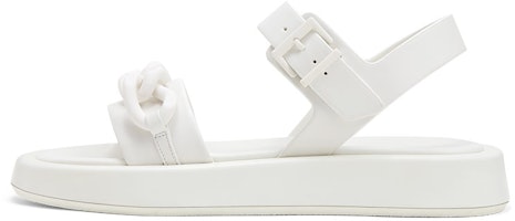 (Women) CHARLES & KEITH Chunky Chain Platform Sandal 'White' CK1-70920103_WHITE (Women) CHARLES & KEITH Chunky Chain Platform Sandal 'White' CK1-70920103_WHITE