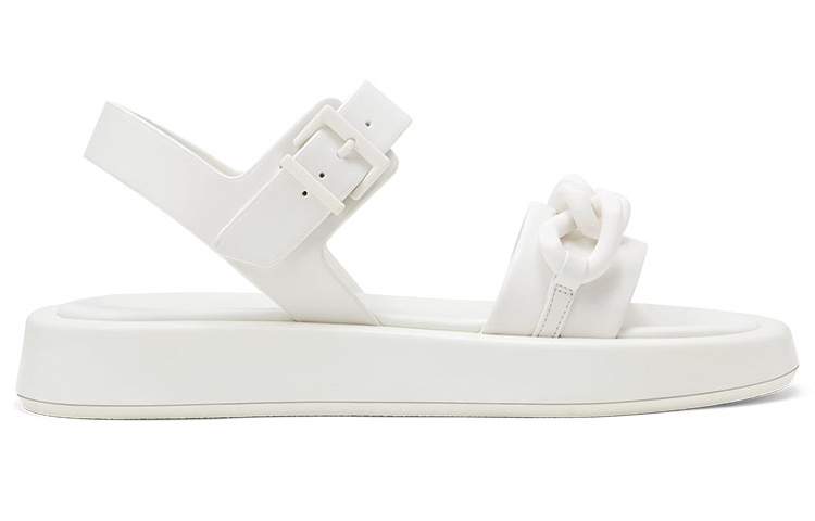 Order (W) 찰스앤키스 청키 체인 플랫폼 샌들 (화이트) CK1-70920103_WHITE