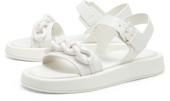 (W) 찰스앤키스 청키 체인 플랫폼 샌들 (화이트) CK1-70920103_WHITE Lookbook (W) 찰스앤키스 청키 체인 플랫폼 샌들 (화이트) CK1-70920103_WHITE