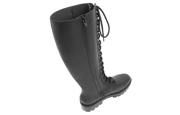 Shop (W) CHARLES & KEITH But Hitam Tumit Tebal Bertali Lebih Lutut CK1-90360348-2_BLACK