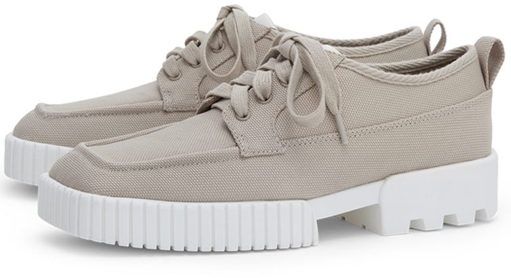 (Women) CHARLES & KEITH Chunky Platform Lace-Up 'Beige' CK1-70900302_BEIGE Lookbook (Women) CHARLES & KEITH Chunky Platform Lace-Up 'Beige' CK1-70900302_BEIGE