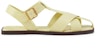 (W) CHARLES & KEITH Sandal Rata Bertali Silang 'Kuning' CK1-70380940_YELLOW