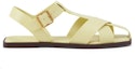 Order (W) CHARLES & KEITH Sandal Rata Bertali Silang 'Kuning' CK1-70380940_YELLOW