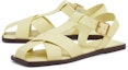 Lookbook (W) CHARLES & KEITH Sandal Rata Bertali Silang 'Kuning' CK1-70380940_YELLOW
