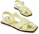 (W) CHARLES & KEITH Sandal Rata Bertali Silang 'Kuning' CK1-70380940_YELLOW