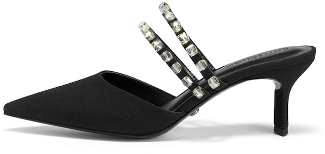 (W) CHARLES & KEITH ビジューストラップ ポインテッドトゥ サンダル (黒) SL1-60280406_BLACK Buy (W) CHARLES & KEITH ビジューストラップ ポインテッドトゥ サンダル (黒) SL1-60280406_BLACK