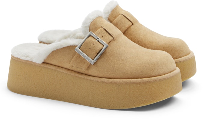 (Women) CHARLES & KEITH Fabric Platform Mule Slippers 'Camel' CK1-80920028 Order (Women) CHARLES & KEITH Fabric Platform Mule Slippers 'Camel' CK1-80920028