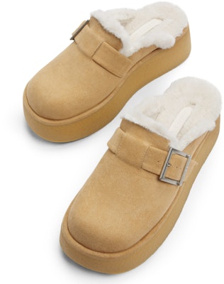 (Women) CHARLES & KEITH Fabric Platform Mule Slippers 'Camel' CK1-80920028 Lookbook (Women) CHARLES & KEITH Fabric Platform Mule Slippers 'Camel' CK1-80920028