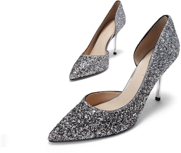 (W) 찰스앤키스 블랙 스팽글 반짝이 펌프스 CK1-60580071-PEWTER Lookbook (W) 찰스앤키스 블랙 스팽글 반짝이 펌프스 CK1-60580071-PEWTER