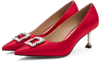 (W) CHARLES & KEITH 루비 레드 뾰족 스틸레토 SL1-60580031 Lookbook (W) CHARLES & KEITH 루비 레드 뾰족 스틸레토 SL1-60580031