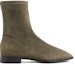Order (W) CHARLES & KEITH But Ankle Heel Faux Suede 'Military Green' Bernafas CK1-90900085_M.GRN