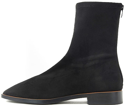 (Women) CHARLES & KEITH Faux Suede Breathable Chunky Heel Ankle Boots 'Black' CK1-90900085_BLK.TXT Buy (Women) CHARLES & KEITH Faux Suede Breathable Chunky Heel Ankle Boots 'Black' CK1-90900085_BLK.TXT
