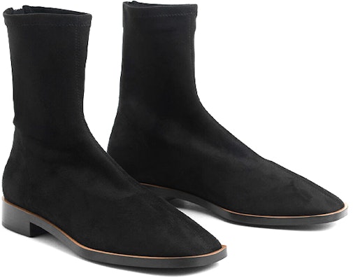 (Women) CHARLES & KEITH Faux Suede Breathable Chunky Heel Ankle Boots 'Black' CK1-90900085_BLK.TXT Lookbook (Women) CHARLES & KEITH Faux Suede Breathable Chunky Heel Ankle Boots 'Black' CK1-90900085_BLK.TXT