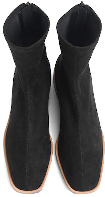 (W) 찰스앤키스 스웨이드 통굽 앵클부츠 (블랙) CK1-90900085_BLK.TXT Shop (W) 찰스앤키스 스웨이드 통굽 앵클부츠 (블랙) CK1-90900085_BLK.TXT
