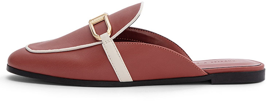(Women) CHARLES & KEITH Flat 'Metallic Accent Brick' CK1-70380857_BRICK Buy (Women) CHARLES & KEITH Flat 'Metallic Accent Brick' CK1-70380857_BRICK