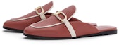 Order (W) CHARLES & KEITH Flat 'Aksen Logam Bata' CK1-70380857_BRICK