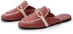 (W) CHARLES & KEITH Flat 'Aksen Logam Bata' CK1-70380857_BRICK