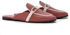 (W) CHARLES & KEITH Flat 'Aksen Logam Bata' CK1-70380857_BRICK