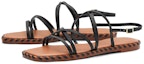 Order (Women) CHARLES & KEITH Flat Sandals 'Black Weaved Strappy' CK1-70900278-Black