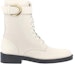 Order (W) CHARLES & KEITH Gabine But Rendah Kulit Ikat Bootie 'Putih Kapur' SL1-90280046_CHALK