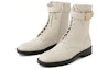 Lookbook (W) CHARLES & KEITH Gabine But Rendah Kulit Ikat Bootie 'Putih Kapur' SL1-90280046_CHALK