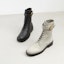Details for (W) CHARLES & KEITH Gabine But Rendah Kulit Ikat Bootie 'Putih Kapur' SL1-90280046_CHALK