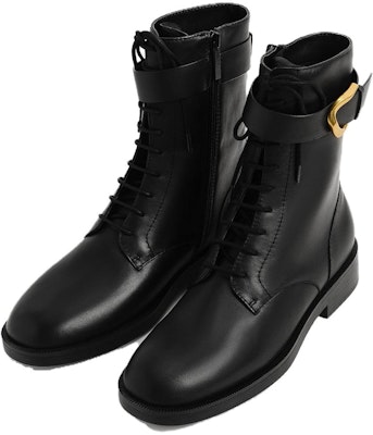 (W) 찰스앤키스 가빈 새들 버클 앵클부츠 (블랙) SL1-90280046_BLACK Lookbook (W) 찰스앤키스 가빈 새들 버클 앵클부츠 (블랙) SL1-90280046_BLACK