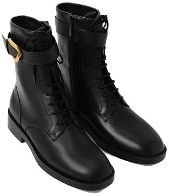 (W) 찰스앤키스 가빈 새들 버클 앵클부츠 (블랙) SL1-90280046_BLACK Shop (W) 찰스앤키스 가빈 새들 버클 앵클부츠 (블랙) SL1-90280046_BLACK